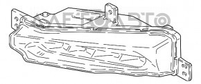 Far de ceata PTF stanga BMW X3 G01 20-21 nou original OEM