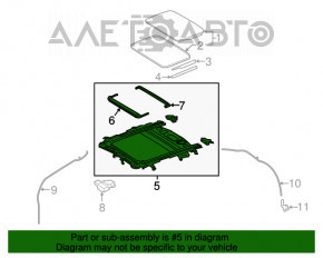 Mecanismul cadrului de deschidere a portbagajului pentru Lexus NX200t NX300 NX300h 15-21