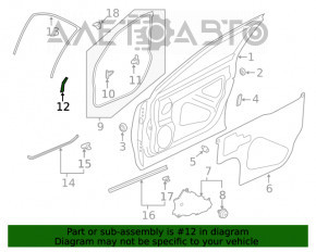 Capac oglindă laterală dreapta Subaru Forester 19- SK