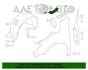 Capota cu balamale dreapta Infiniti QX30 17-