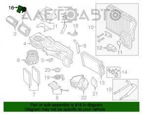 Senzor de calitate a aerului BMW 7 G11 G12 16-19