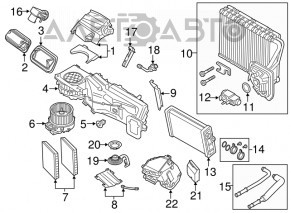 Senzor de calitate a aerului BMW 7 G11 G12 16-19