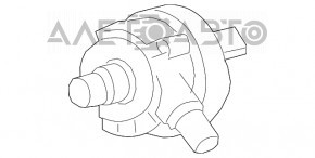 Motorul auxiliar de răcire mic pentru BMW 5 G30 17-20