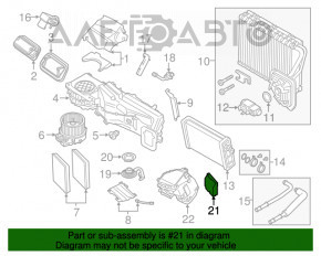 AC HEAT CLIMATE CONTROL MODULE BMW 5 G30 17-23