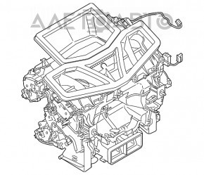 Корпус печки голый BMW 7 G11 G12 16-22