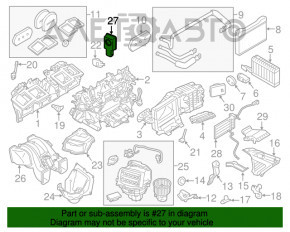 Senzor de calitate a aerului pentru BMW X3 F25 11-17