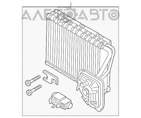 Испаритель BMW 7 G12 16-22