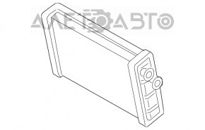 Radiatorul încălzitorului pentru încălzirea BMW 5 G30 17-23 nou neoriginal NISSENS