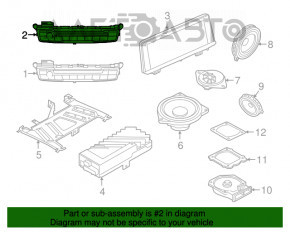 Управление мультимедиа BMW X1 F48 16-22 под дисковод