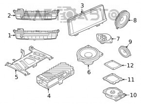 Controlul multimedia al BMW X1 F48 16-22 fără unitate de discuri