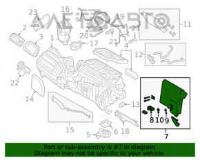 Evaporator BMW X3 G01 18-21