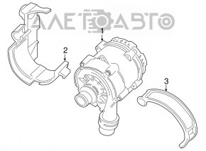 Pompa sistemului de răcire BMW 7 G11 G12 16-19 B58