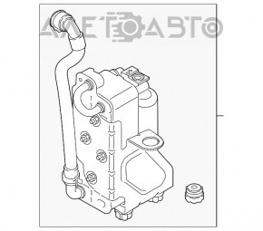 Radiatorul sistemului de climatizare cu uscător pentru BMW X3 G01 18-21