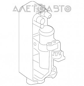 Radiatorul sistemului de aer condiționat cu uscător pentru BMW F30 17-18 B46