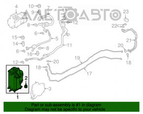 Radiatorul sistemului de climatizare cu uscător pentru BMW 5 G30 17-23