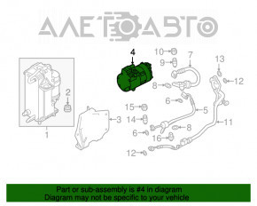 Compresorul de aer condiționat pentru BMW 7 G11 G12 16-19 B58