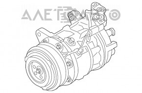 Компрессор кондиционера BMW 7 G11 G12 16-19 B58