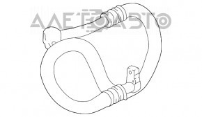 Compresorul de aer condiționat al mașinii BMW F30 17-18 B46.