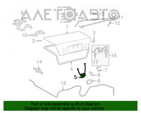 Capac portbagaj Lexus IS200 IS300 99-05