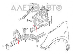 Roata din fata stanga Kia Niro 17-22 HEV.