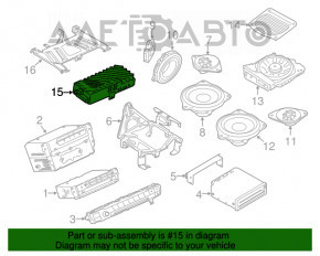 Amplificator BMW 3 F30 12 Harman Kardon