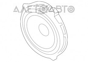 Difuzor spate stânga BMW 3 F30 12-18 Harman Kardon