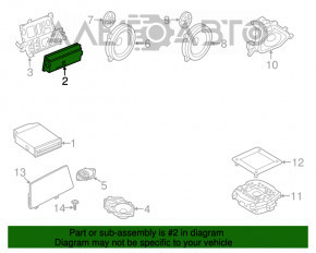 Amplificator audio BMW X3 G01 18-21