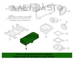 Amplificator audio BMW X1 F48 16-22 Hi-Fi