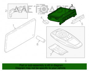 Player DVD BMW 7 G11 G12 16-19