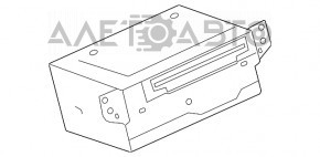 Radio-casetofon BMW 7 G11 G12 16-19