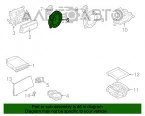 Difuzor ușă față stânga BMW X3 G01 18-21 4Om