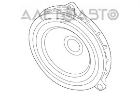 Difuzor ușă spate stânga BMW 7 G11 G12 16-22 Bowers & Wilkins