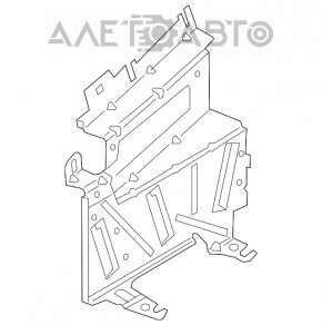 Suport de amplificator audio BMW 7 G11 G12 16-19