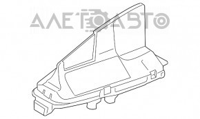 Antena aripă BMW X1 F48 16-19