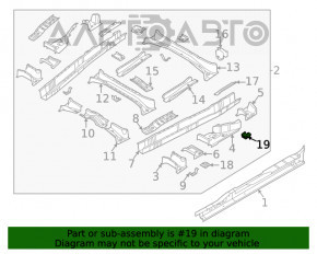 Radiator racire apa VW Passat b7 12-15 USA 2.5 nou non-original