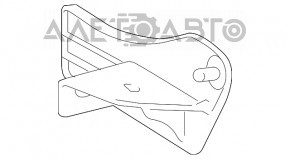 Bara de noroi spate dreapta Toyota Prius V 12-17