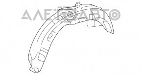 Aripa spate stânga Toyota Highlander 08-13