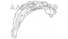 Aripa spate stânga Lexus NX200t NX300 NX300h 15-21