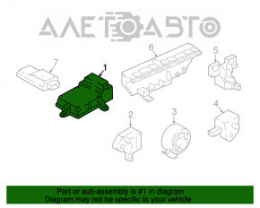 Modulul airbag SRS calculatorul airbag-urilor pentru siguranță BMW X3 G01 18-21