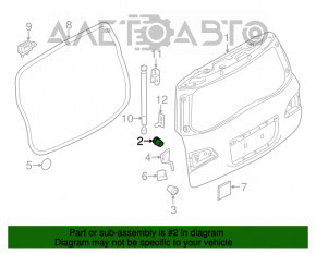 Bara de protecție a portbagajului pentru Infiniti QX50 19-