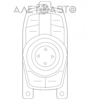 Joystick-ul de control al monitorului pentru BMW X5 F15 14-17