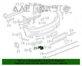 Senzor de parcare frontal pentru BMW X3 G01 18-21.