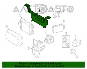 Suport radar de croazieră BMW X3 G01 18-21