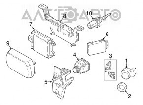 Suport radar de croazieră BMW X3 G01 18-21