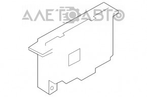 Modulul de control pentru evitarea coliziunilor BMW X1 F48 16-22