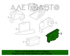 Collision Avoidance Control Module BMW X1 F48 16-22