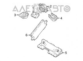 Camera de monitorizare a benzii pentru BMW 7 G11 G12 16-18