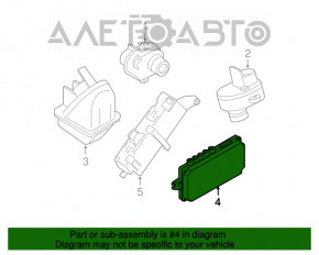 Rear Camera Control Module BMW 3 F30 12-18