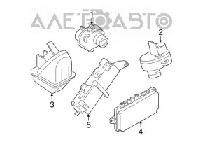 Rear Camera Control Module BMW 3 F30 12-18