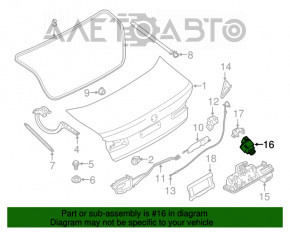 Camera de vizionare spate pentru BMW 5 G30 17-23